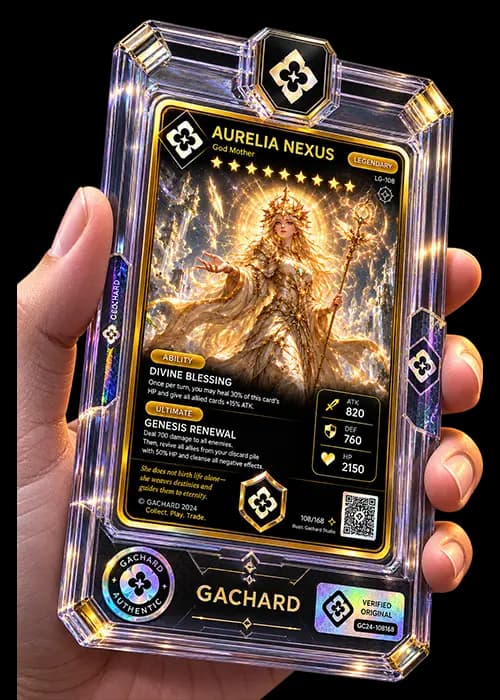 Physical Gachard card